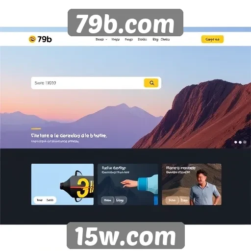 Inovação em interface de usuário no 79b.com